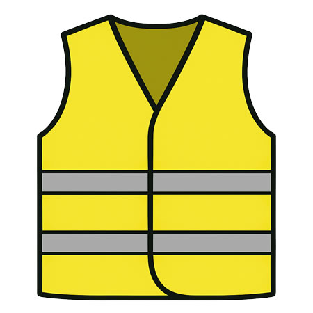 reflective safety vest CE EN17353-2020 Type AB3 certificated
